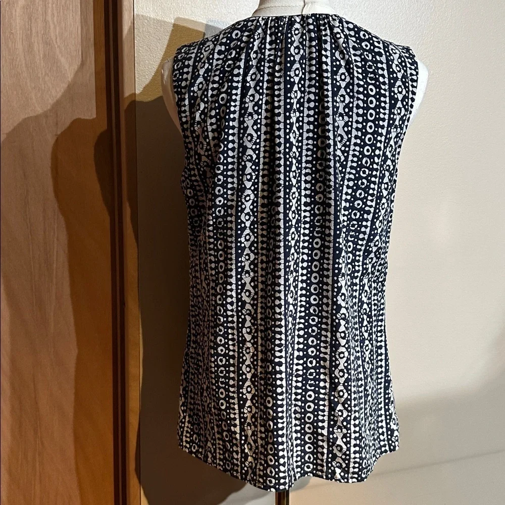 Tory Burch Navy and Cream Garment